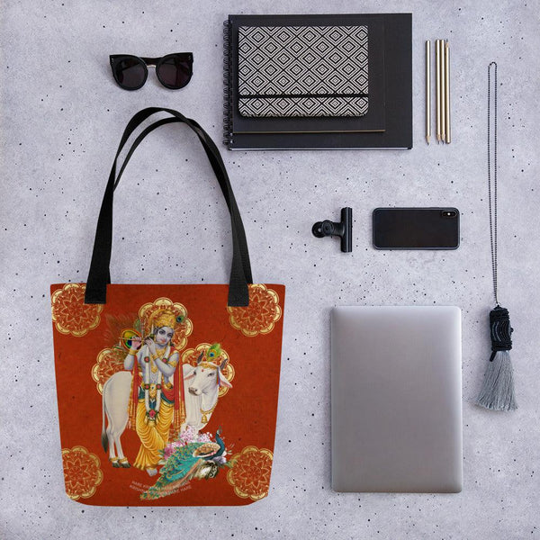 Krishna Hindu Tote bag